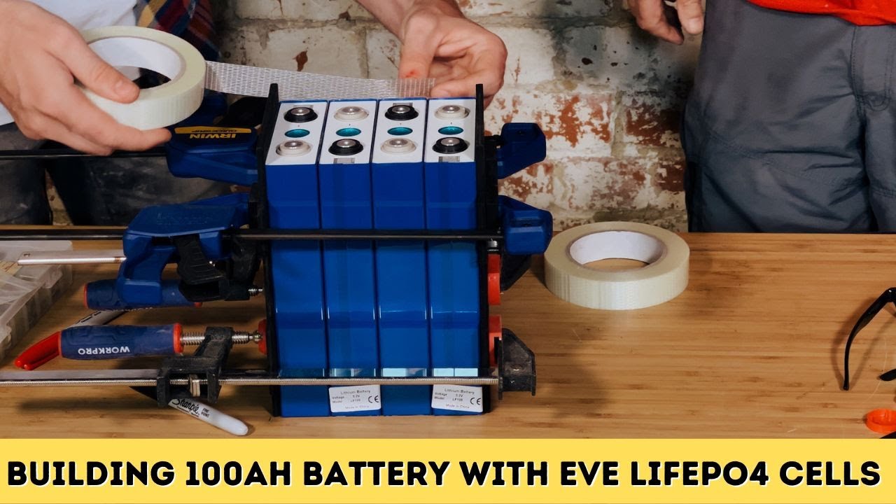 Building 100Ah battery with EVE LiFePO4 cells