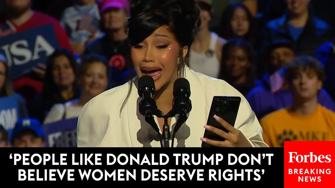 BREAKING NEWS: Cardi B Eviscerates Trump, Urges Support For Kamala Harris At Rally In Wisconsin