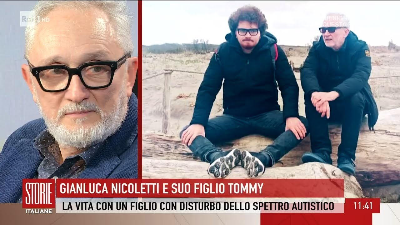 Gianluca Nicoletti e suo figlio Tommy - Storie italiane 19/03/2025
