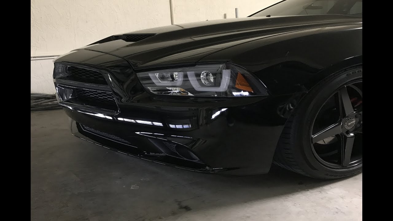 2012 Dodge Charger Spec-D headlights install