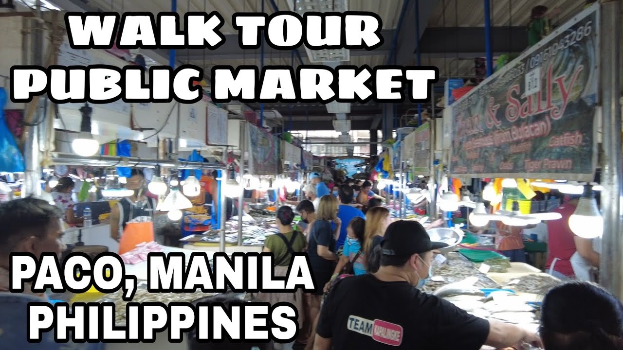 WALK TOUR PACO MARKET|SUNDAY MORNING MARKET| STREET IN PACO,MANILA  | PHILIPPINES