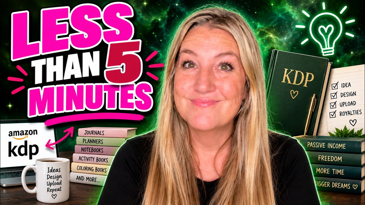 How To Make A Journal In Under 5 Minutes For Amazon KDP | Speed tutorial