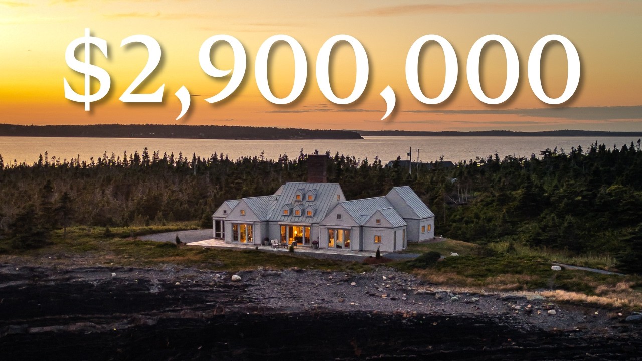 Live on the Edge of the Atlantic &ndash; $2,900,000 Canada Home