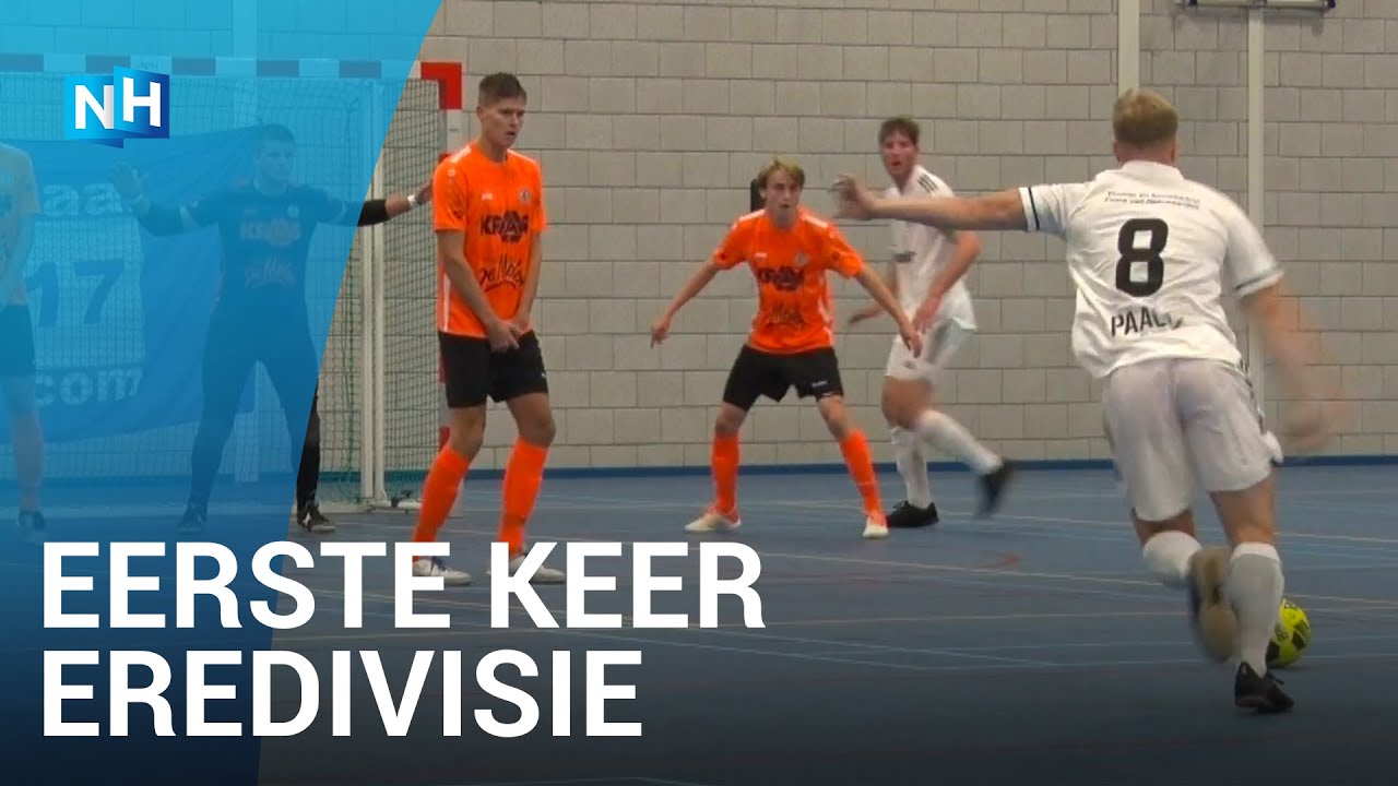 Zaalvoetballers Texel maken eredivisiedebuut