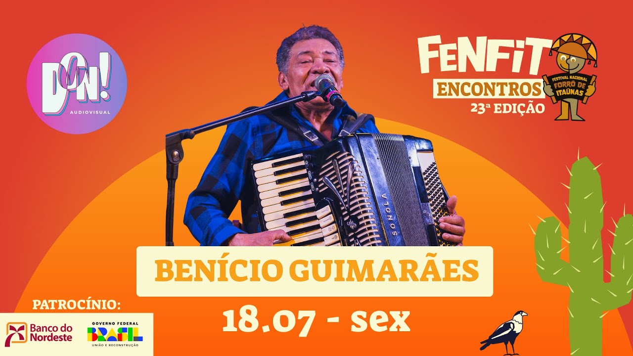 FENFIT - 23º Festival Nacional Forró de Itaúnas 2025: Benício Guimarães no Bar Forró de Itaúnas
