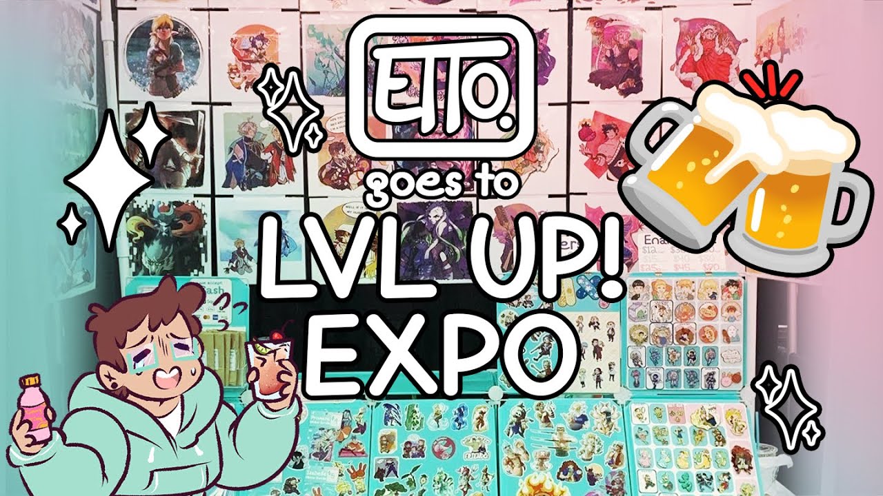 LVL UP! Expo 2024 | Artist Alley POV | What Really Happens in Vegas