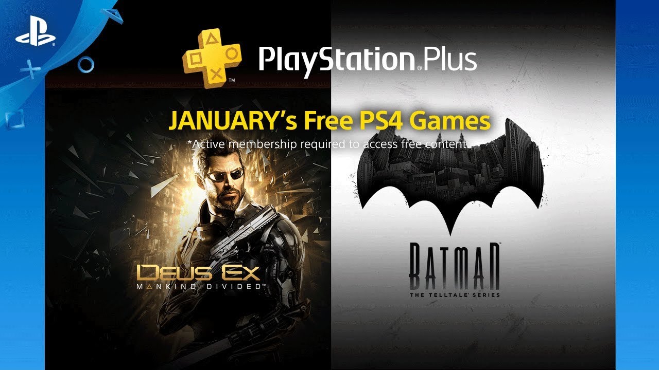 January 2018 Free PS4 Games Lineup | PlayStation Plus