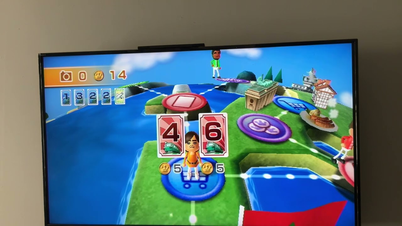 Wii party globe trot Pierre vs Vincenzo vs Patrick vs Hiromi
