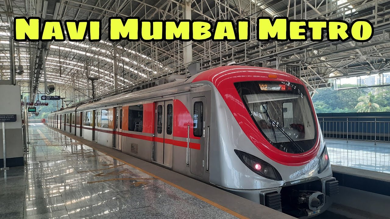 Navi Mumbai Metro full journey Pendhar to Belapur metro Station | New Navi mumbai metro first travel