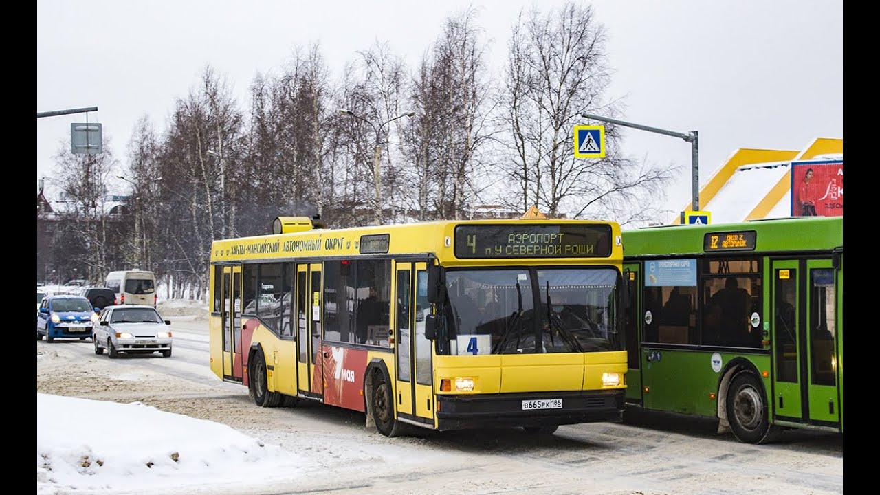 Нижневартовск | Поездка на МАЗ-103.076 В 665 РК 186(ВА 632 86) марш. 4