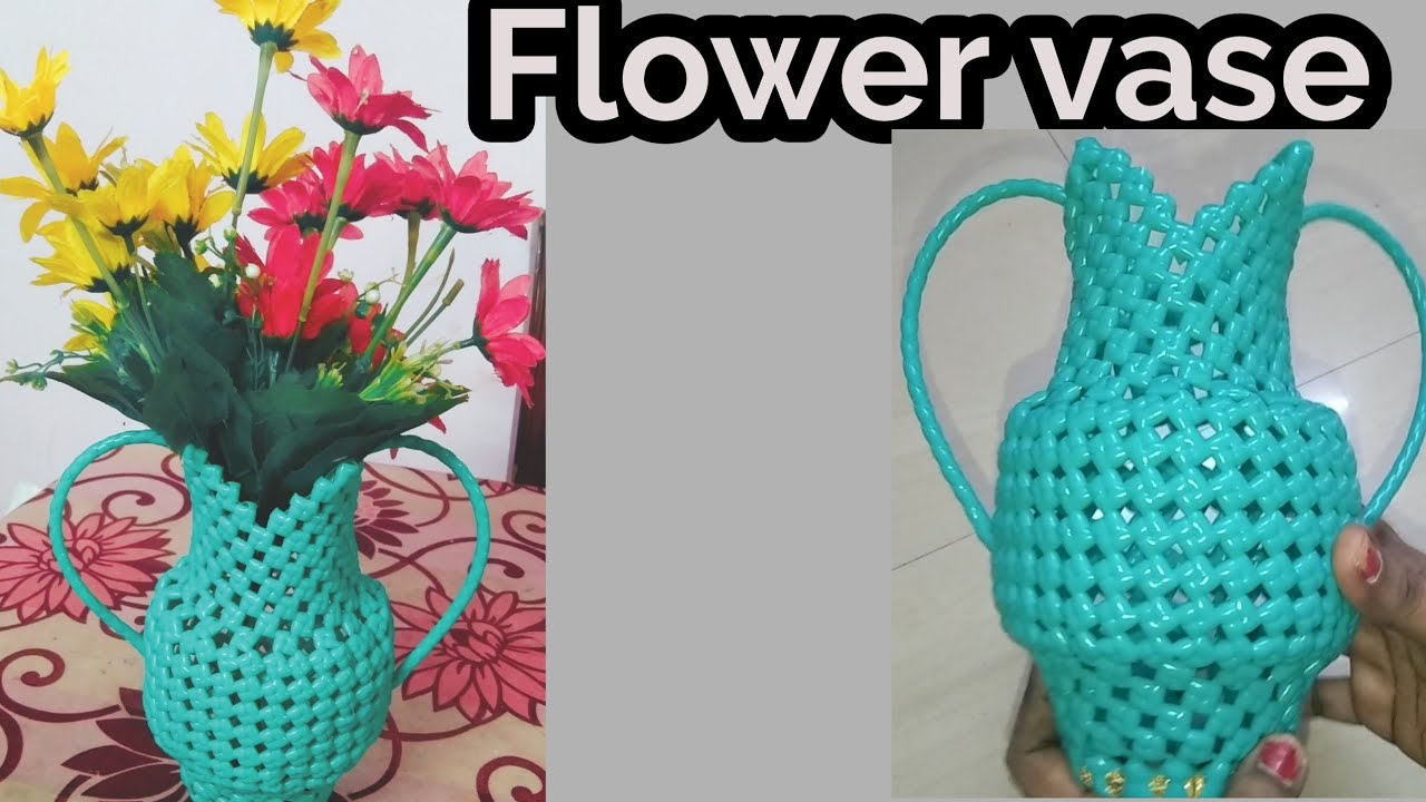 First time my channelil /  Flower vase wire koodai / easy to making   / in  # tamil