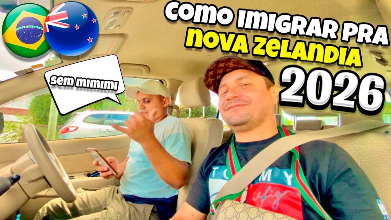 QUAL O MELHOR JEITO DE IMIGRAR PARA NOVA ZELÂNDIA EM 2026 *Planejamento e Documentação*