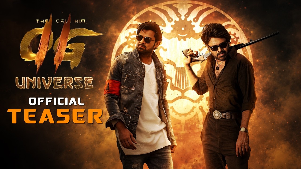 OG 2 Universe Official Teaser || Pawan Kalyan || Prabhas || Sujeeth || Sahoo X OG Universe || C9S