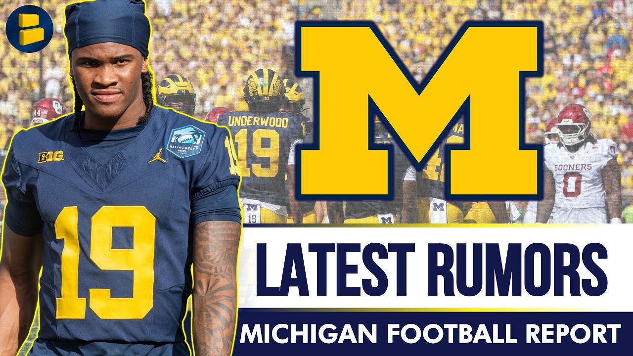 Michigan Football Rumors On Bryce Underwood Game Plan, MAJOR Issues on Offensive Line