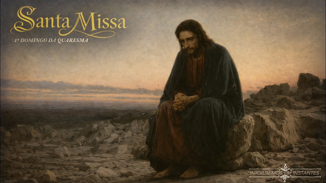 Santa Missa - 1° Domingo da Quaresma