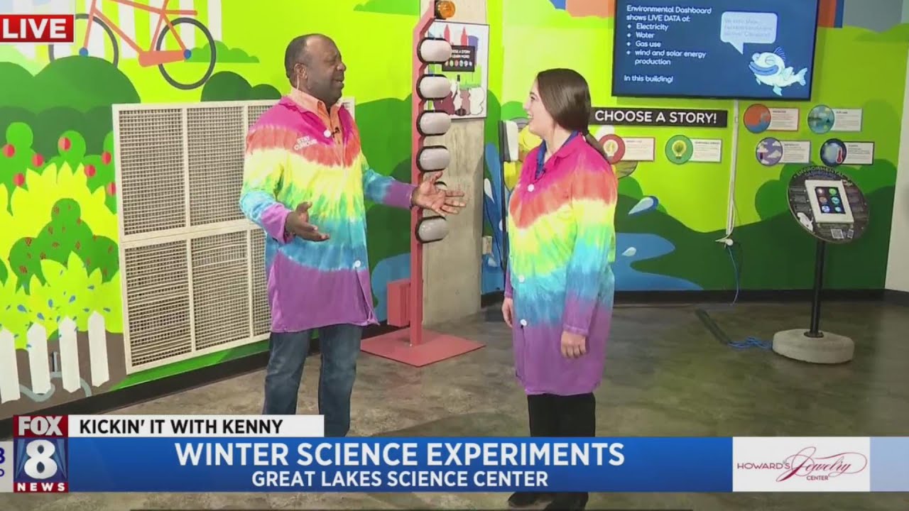 What kind of winter science experiments does Kenny have up his sleeve?