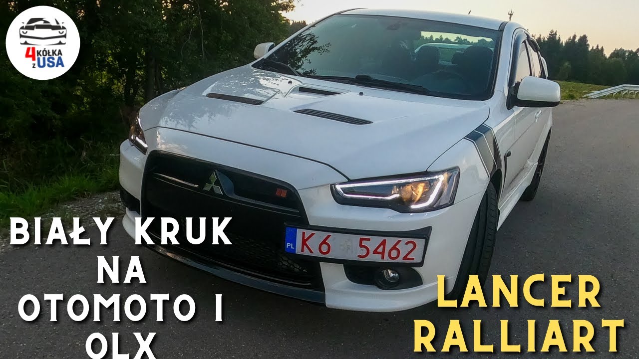 Biały kruk na otomoto i olx - MITSUBISHI LANCER RALLIART