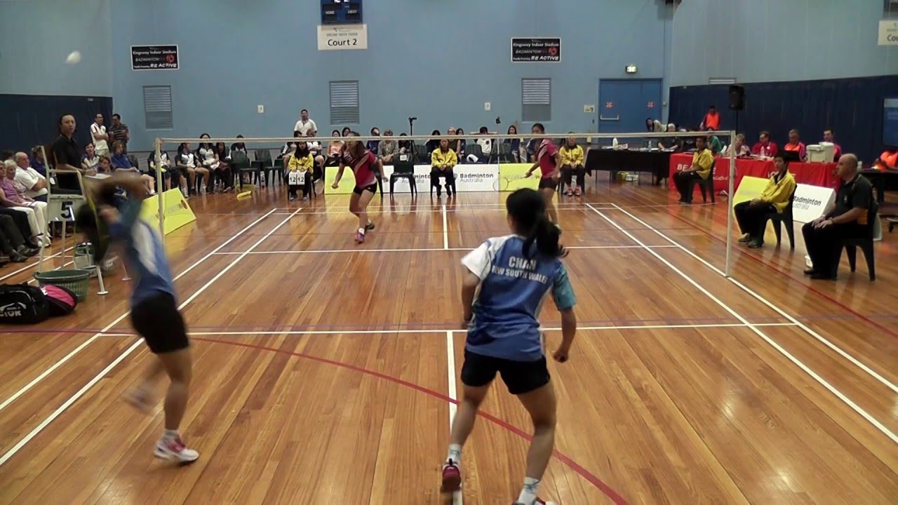 2016 Australasian Under 17 Badminton Championships - Girls Doubles Final