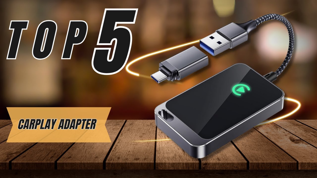 🔌​🚗​ Top 5 CARPLAY ADAPTERS Value for Money to buy on Amazon [2025]✅