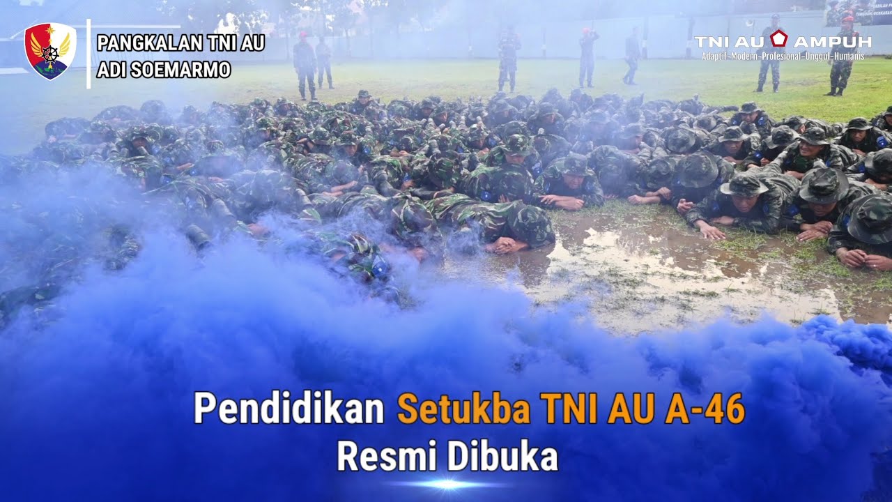 Pendidikan Setukba TNI AU A-46 Resmi Dibuka