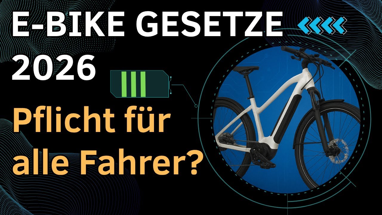 EU macht ernst: Neue Akku-Regeln 2026! Was E-Bike-Fahrer JETZT wissen m&uuml;ssen