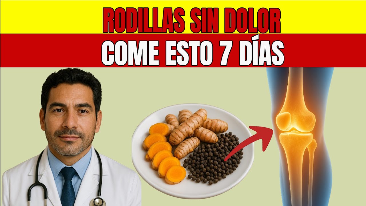 ¿TE DUELEN LAS RODILLAS? Este es el ALIMENTO NATURAL que ALIVIA EL DOLOR en 24 HORAS.