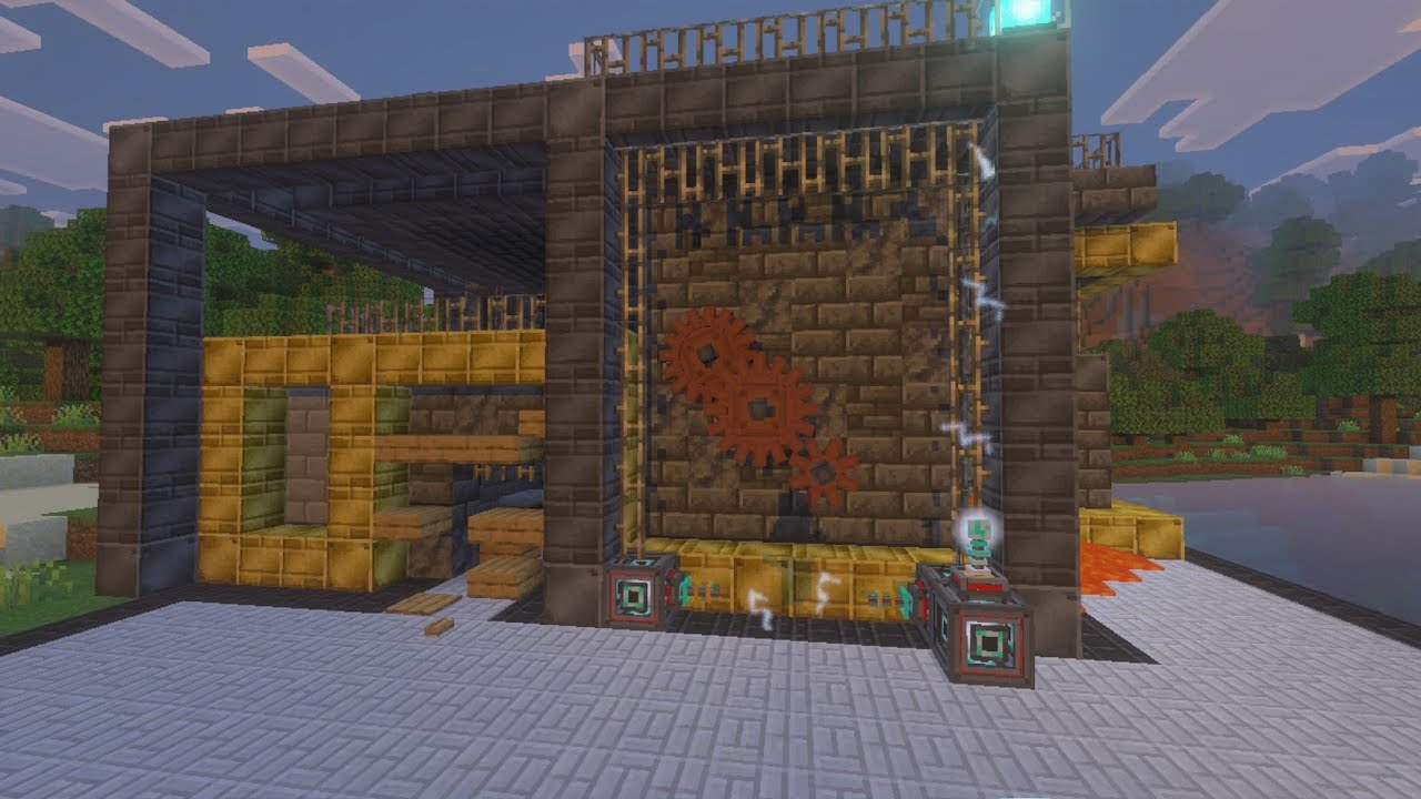 Criando uma Fábrica steampunk no MINECRAFT com ADDONS