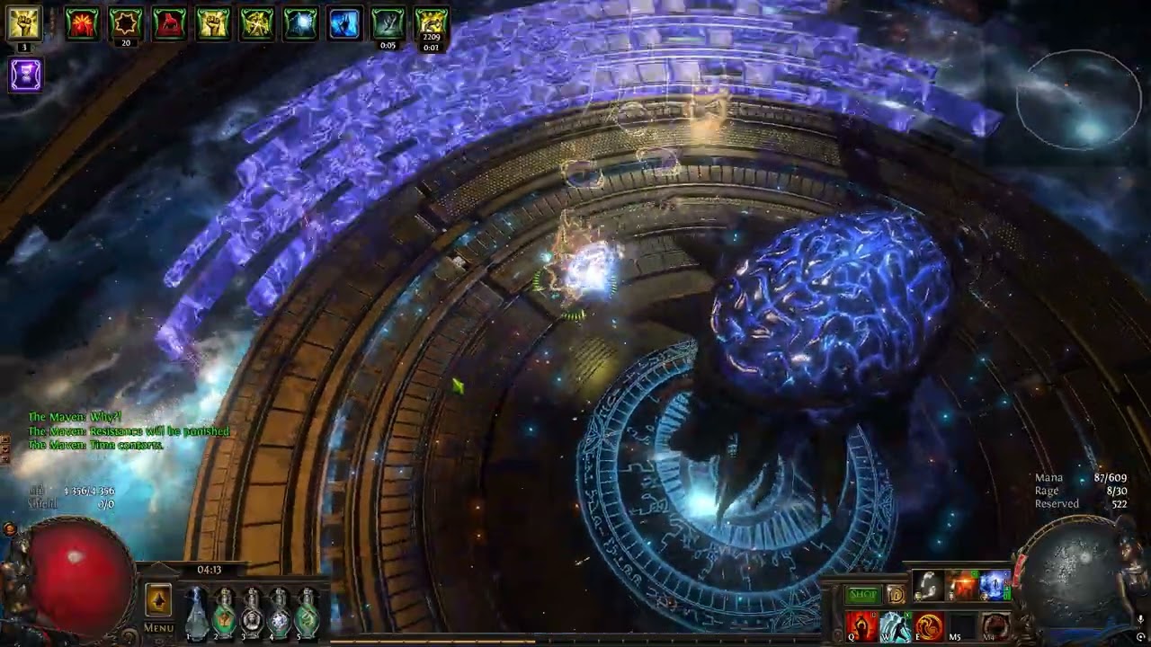 PoE | Somatic Shell Impale Champion Wander | regular Maven boss