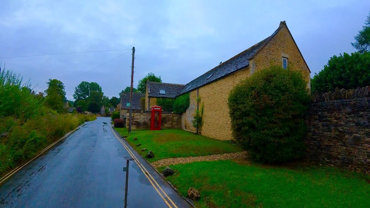 Early Morning Walk In Lower Slaughter | Picturesque Cotswolds Scenery