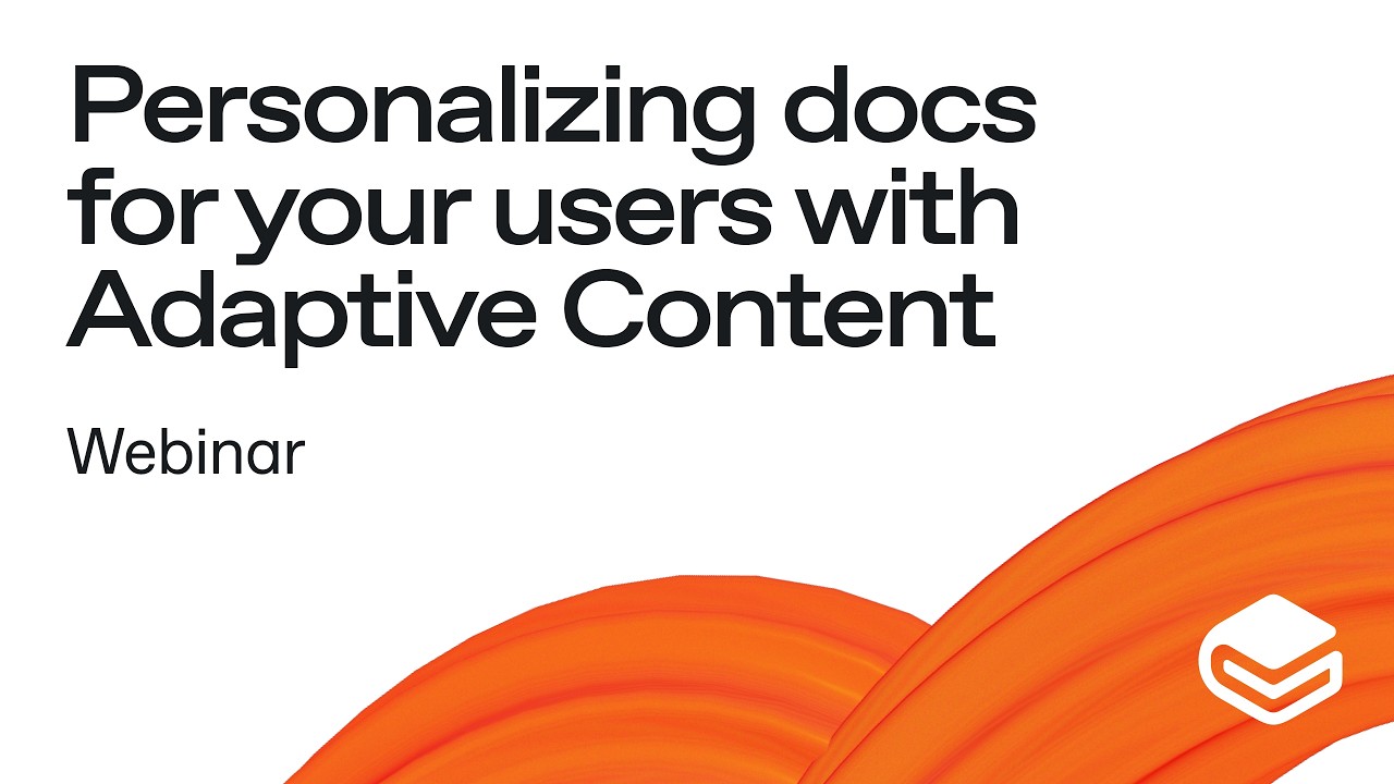 Personalizing docs for your users in GitBook