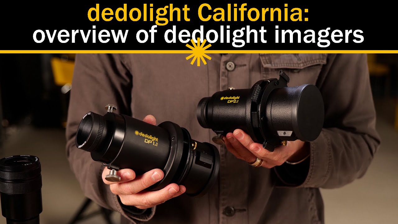dedolight California: DP1.1 & DP2.1 shutter projector for precise light control