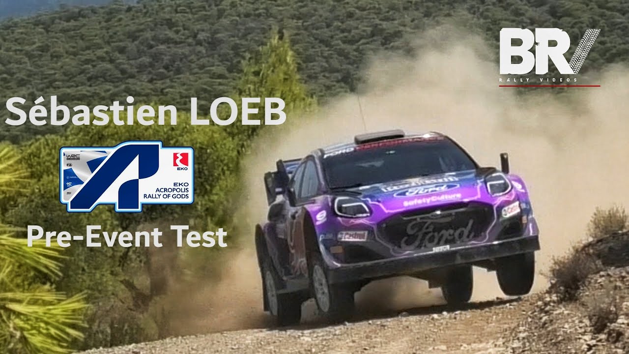 S&eacute;bastien Loeb - Ford Puma Rally1 - WRC Acropolis Rally 2022 PET