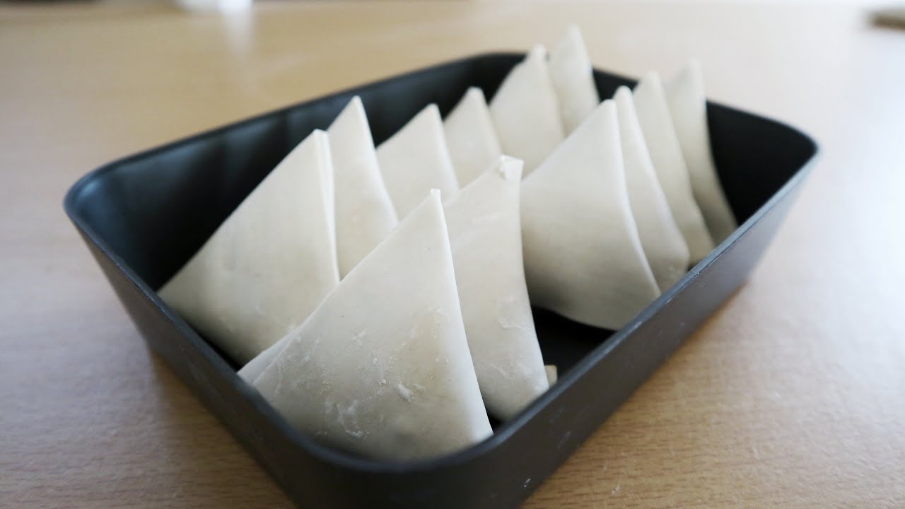 Membuat samosa dari kulit pangsit || resep simple