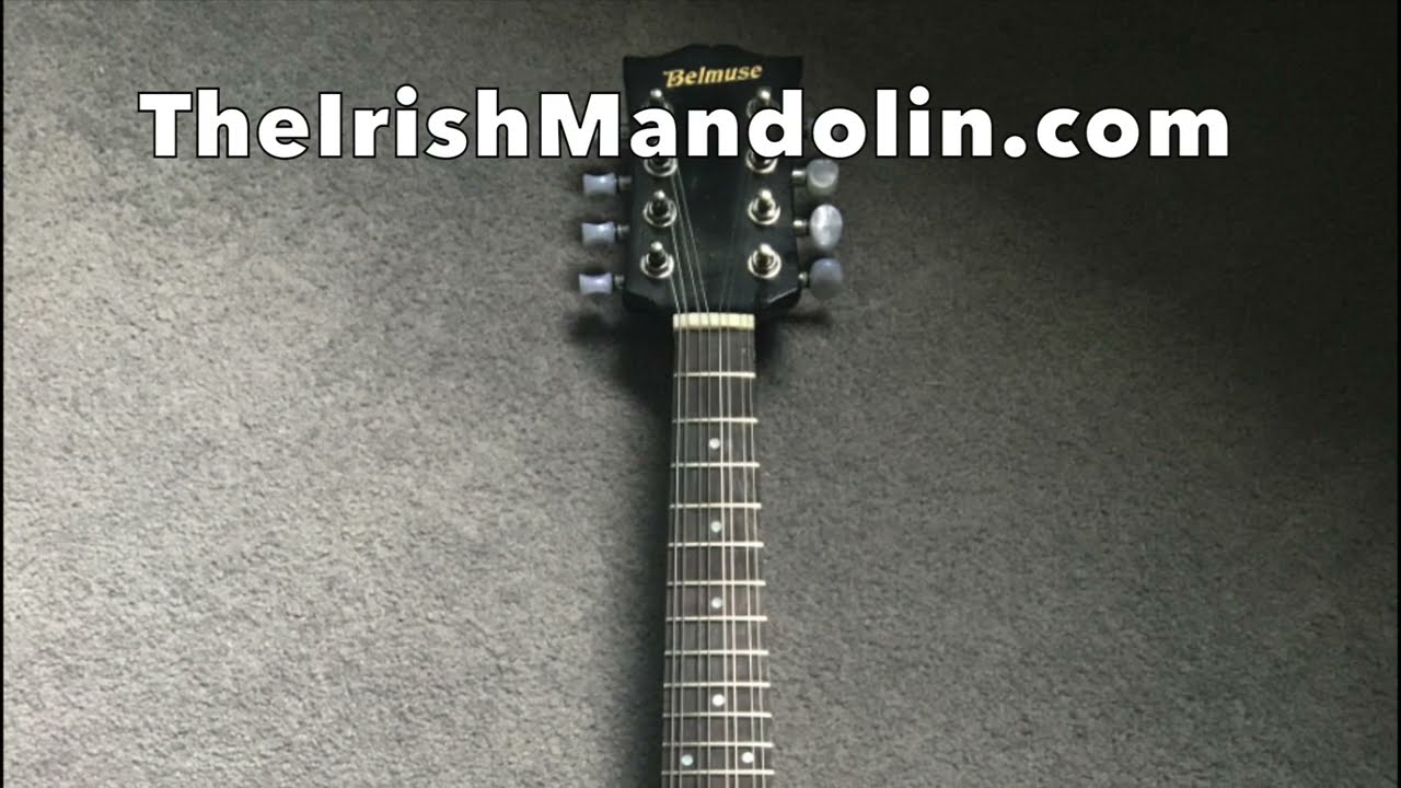 The Halting March REVISITED - in A Dorian; tabbed for mandolin and played by Aidan Crossey