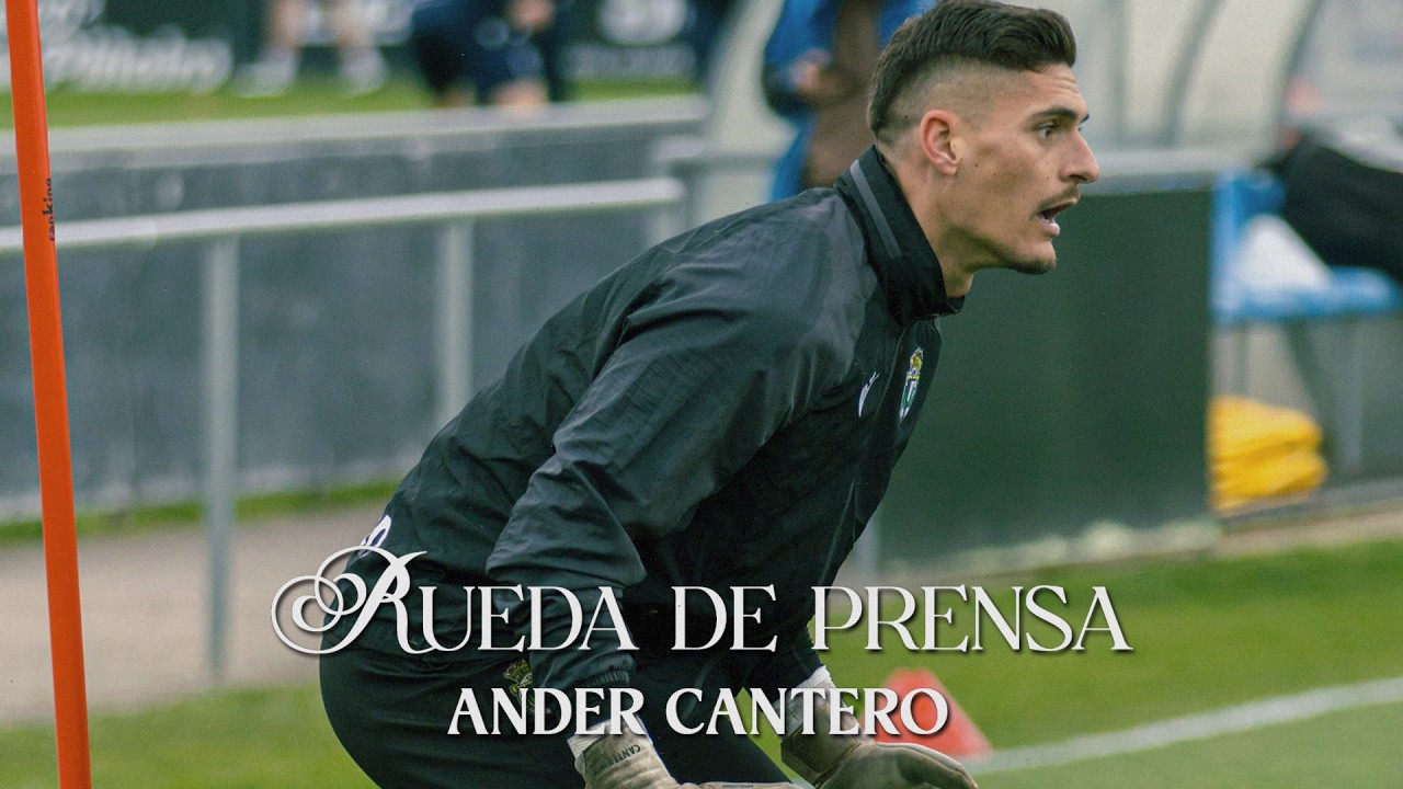 Rueda de Prensa | Ander Cantero | Jornada 32