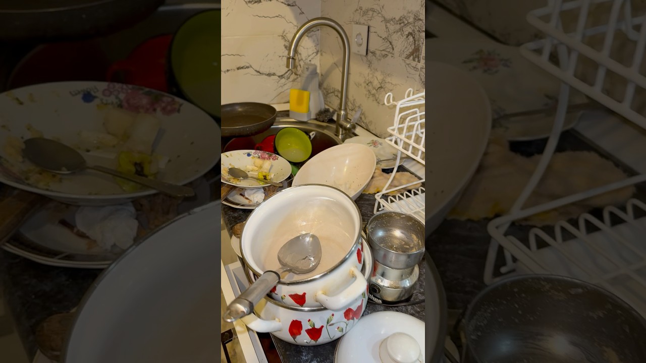 Təmizlik. Bu evi kim təmizləyəcək #təmizlik #vlog #cooking #temizlikvideoları #уборка #temizlik