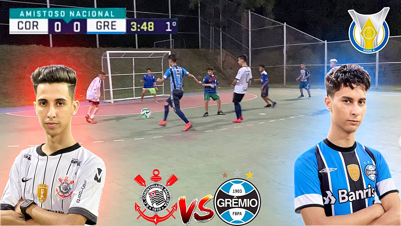 SEMIFINAL CORINTHIANS vs GRÊMIO CAMPEONATO BRASILEIRO DESAFIOS DE FUTEBOL ‹ Rikinho ›