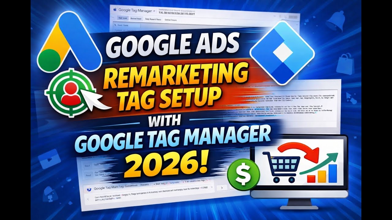 Google Ads Remarketing Tag Setup with Google Tag Manager (2026) | Step-by-Step