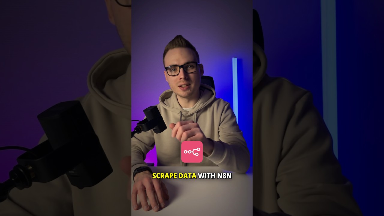 Веб-скрапинг с помощью n8n (3 метода) 🌐
