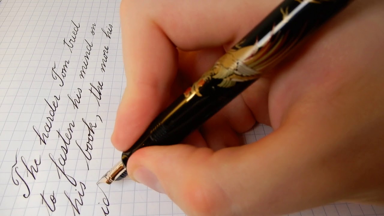 Namiki Nippon Art Chinese Phoenix - Quick Look and Writing Sample