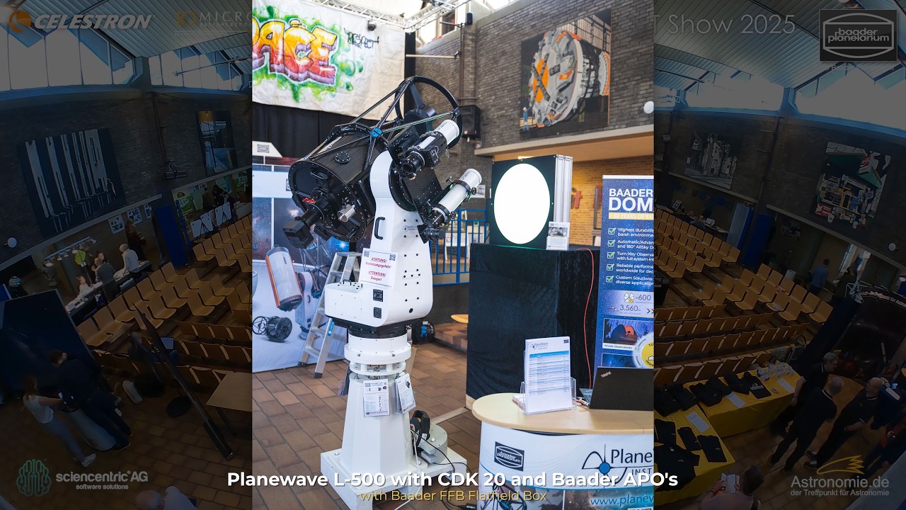 ATT Essen 2025: Baader / Celestron / Planewave / 10Micron / TEC &ndash; Timelapse and Highlights