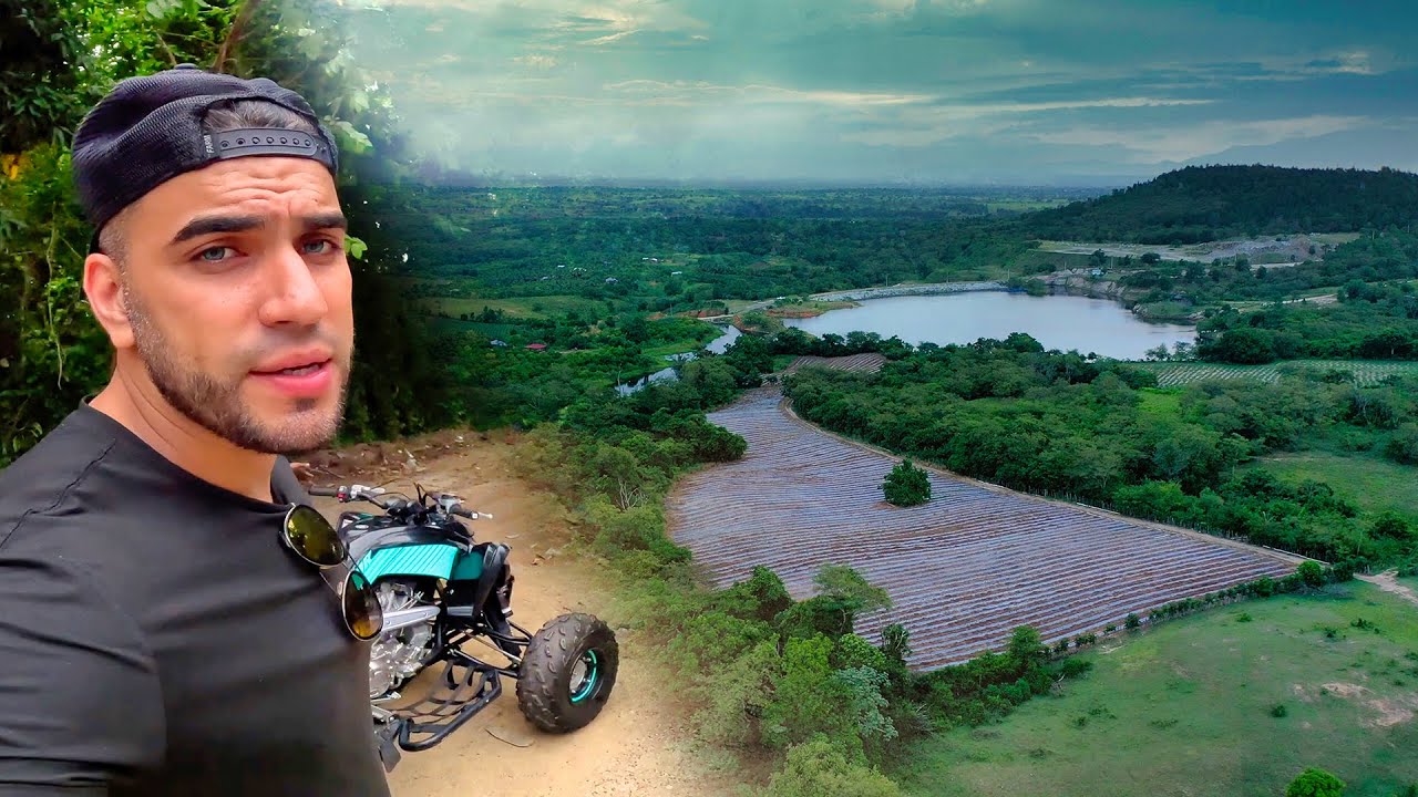 Visité Presa la Piña Frontera con Haití  en Cuatrimoto - La Vuelta a RD 🇩🇴