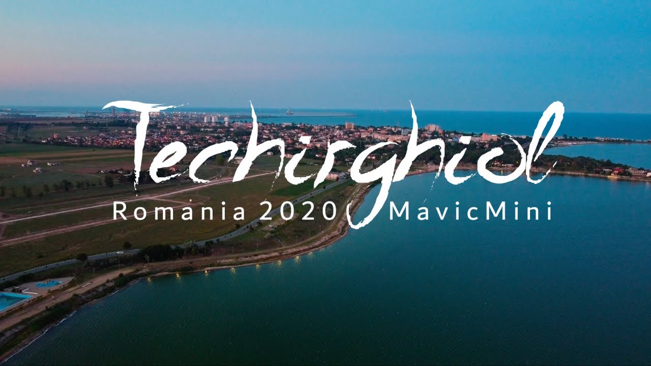 Techirghiol din dronă: O după-amiază de vară &icirc;n statiunea cu lacul sărat din Rom&acirc;nia