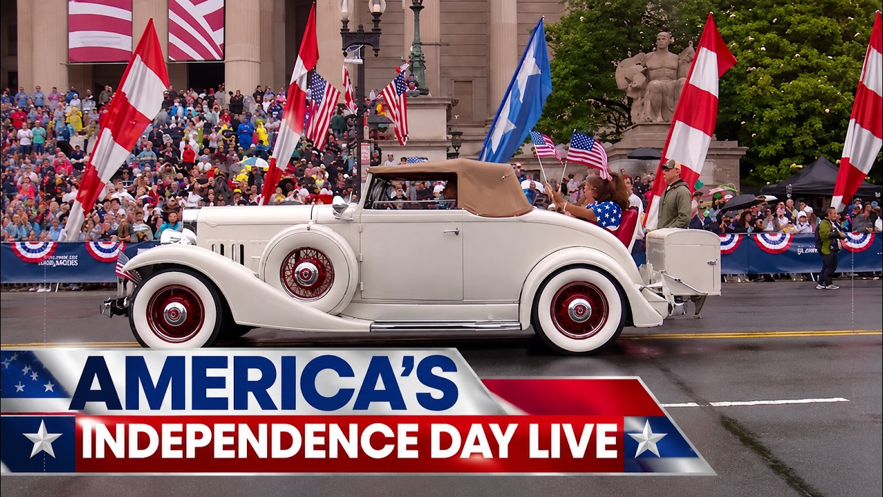 America's Independence Day Parade 2026 LIVE | July 4th Parade LIVE | Washington D.C. Celebrations