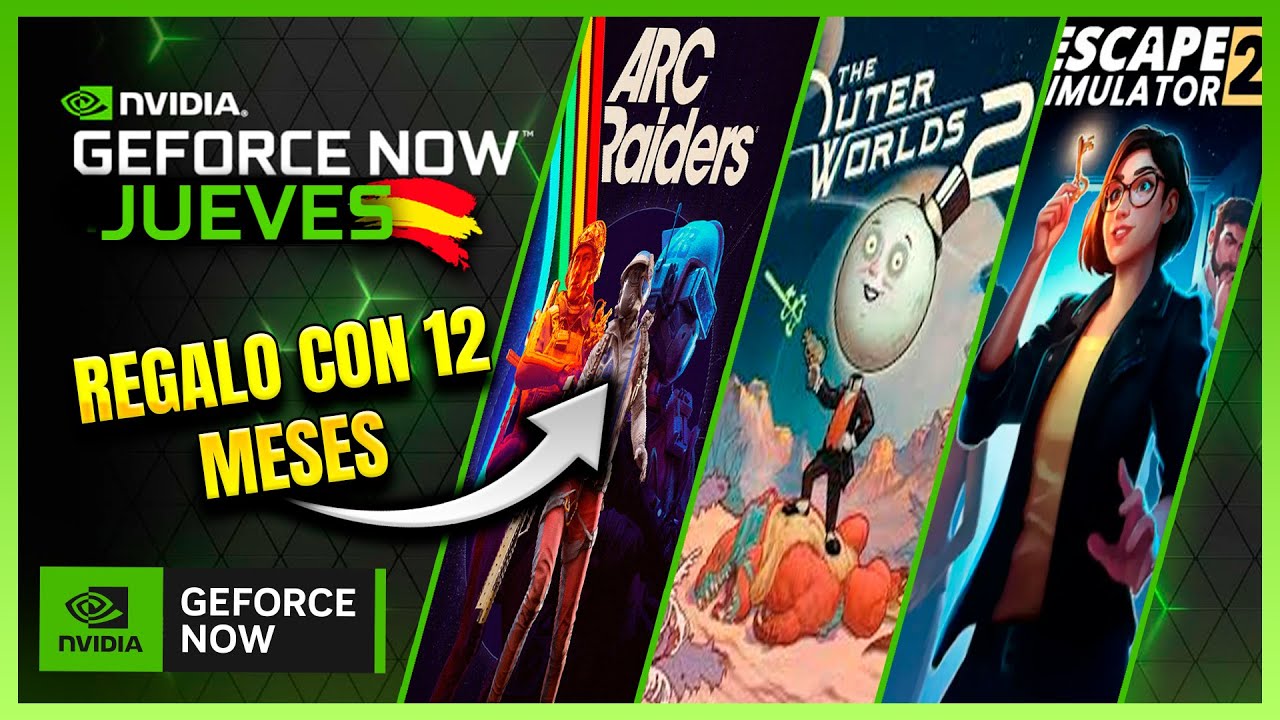 🎁 ¡Nvidia te regala juegassso!📒 Las noticias de la semana GeForce NOW