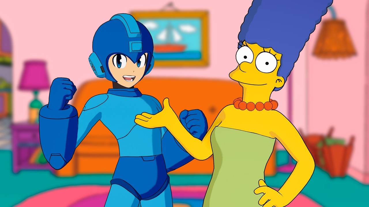 MARGE Y MEGA MAN... pero en Fortnite