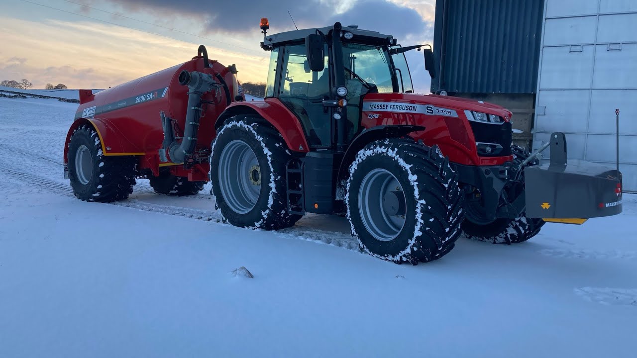 Massey Ferguson 7718 and HiSpec 2600 Autofill 2021
