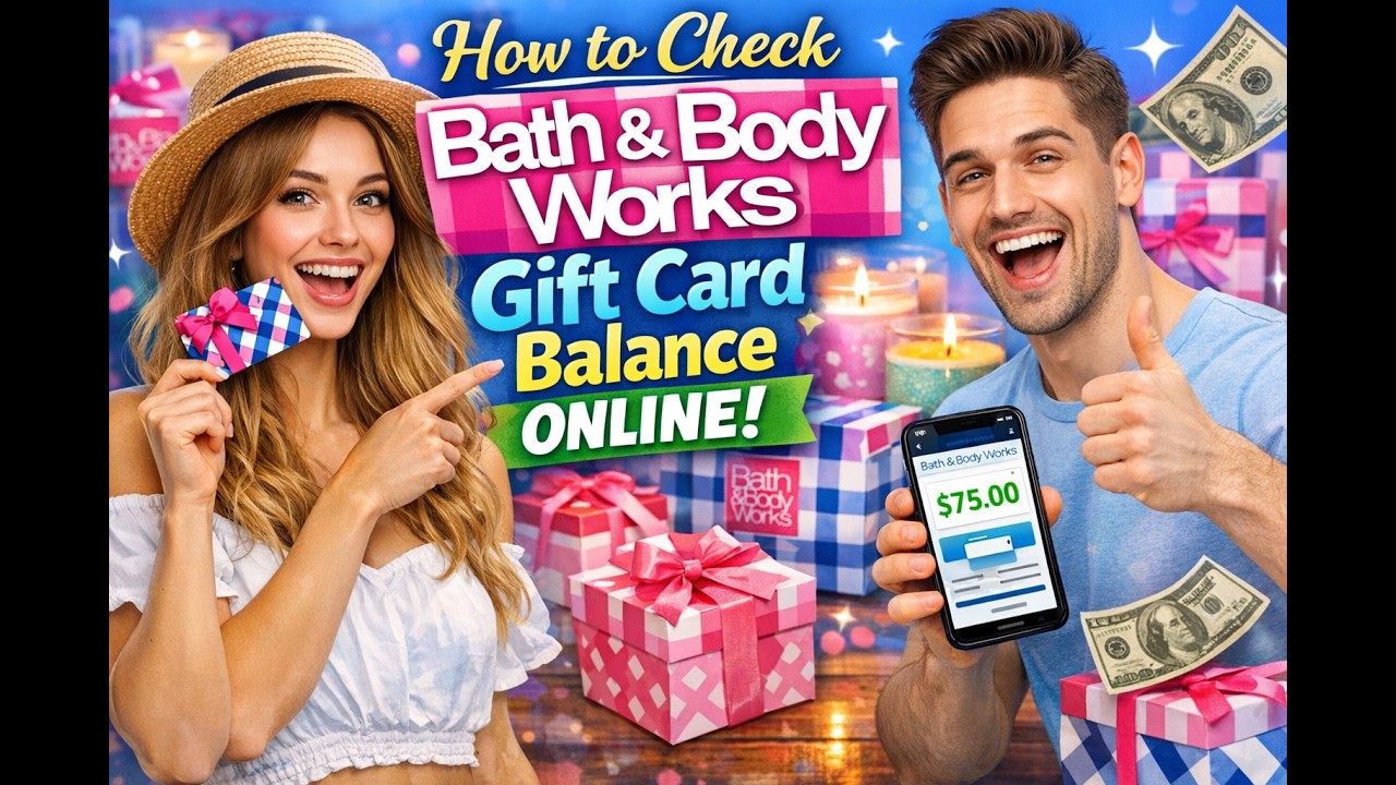 Как проверить баланс подарочной карты Bath and Body Works онлайн