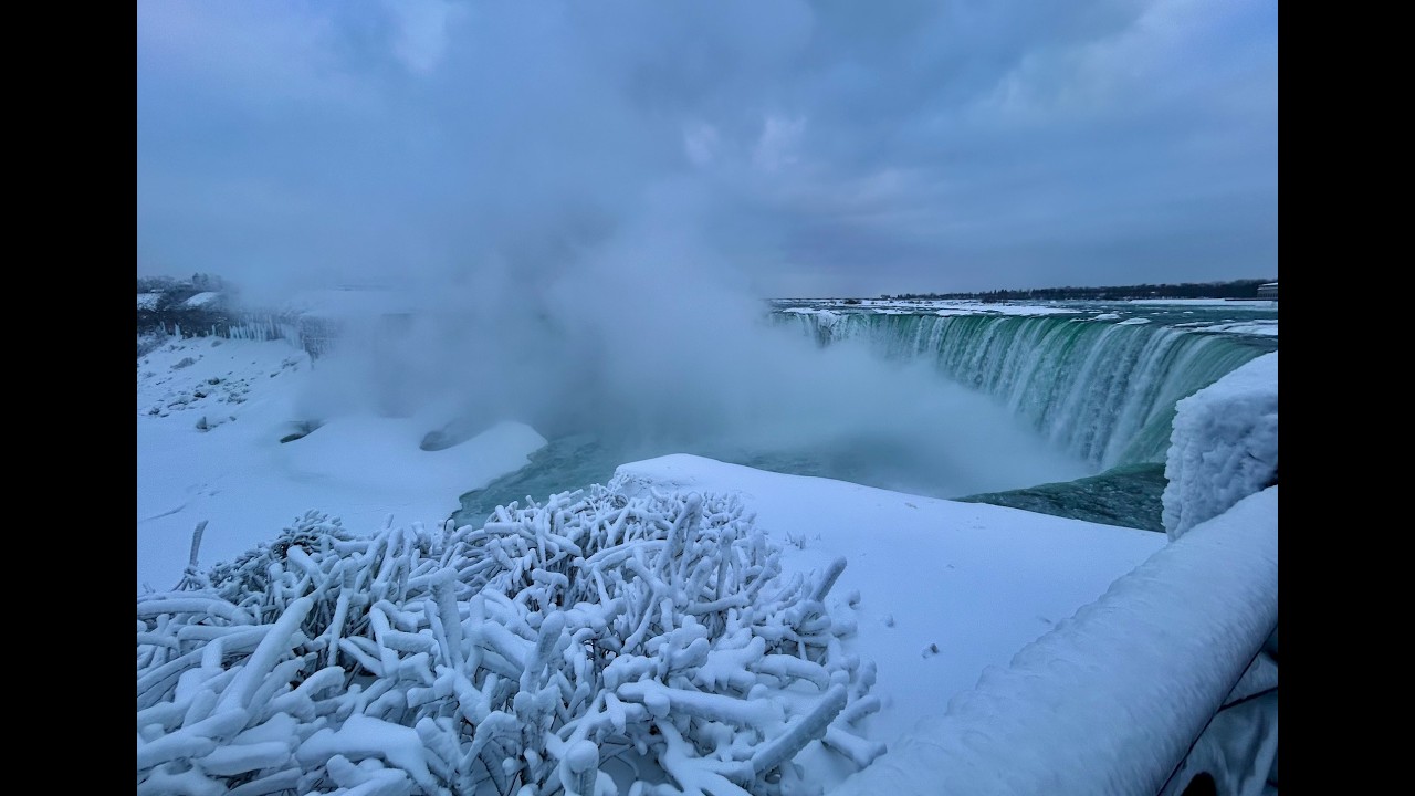 Niagara Falls in Winter ❄️ | Frozen Wonders of Ontario, Canada