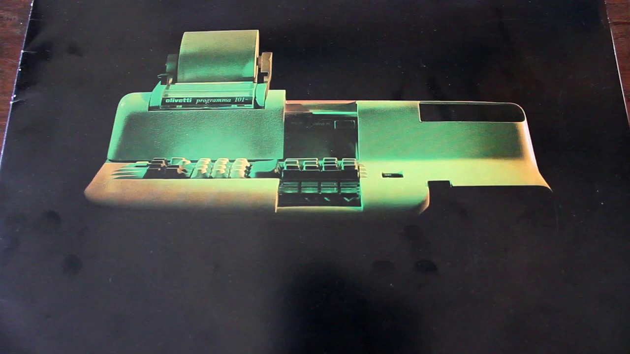 Olivetti Programma 101 Original Brochure